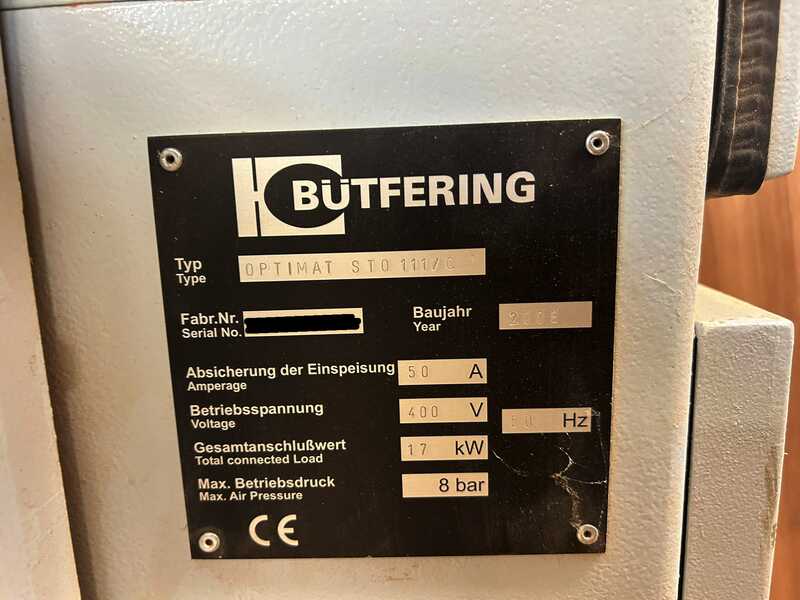 Bütfering Широколенточная шлифовальная машина - б/у STO 110 / C (Optimat) (6)