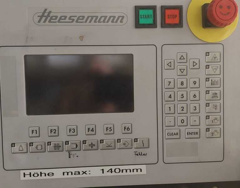 Heesemann Wide belt sanding machine - second-hand MFA 8 (2)