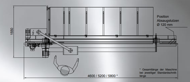 Höfer Veneer saw with joint milling - second-hand FSP-V 430 (1)