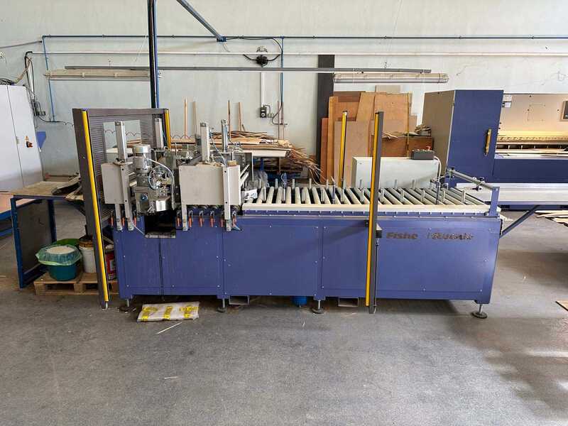 Fisher & Rückle / Monguzzi Double-sided gluing machine for veneer packages - second-hand Gluemaster GLN 520 main picture