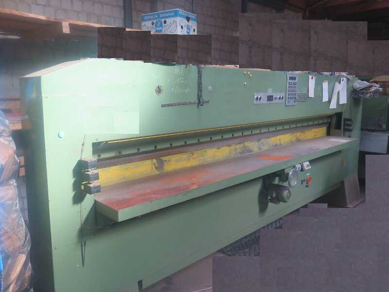 Josting 1-knife veneer guillotine- second-hand EFS 3600 main picture