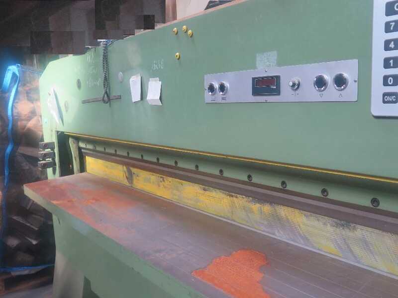 Josting 1-knife veneer guillotine- second-hand EFS 3600 (2)