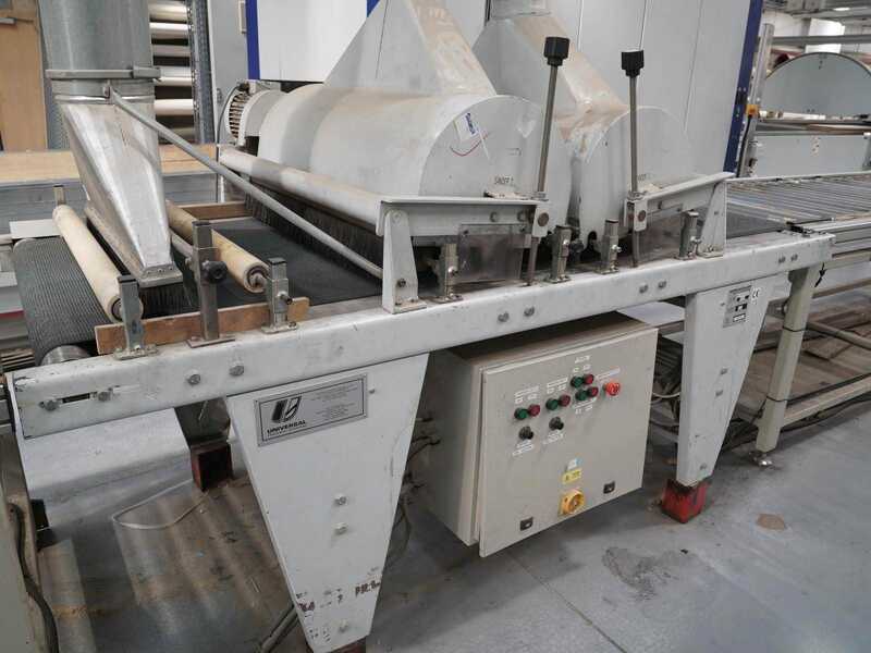 Leif & Lorentz / Universal Finishing Systems Brush Sanding and Spreading Machine / Universal Brushing Machine - second-hand B4 1000 main picture