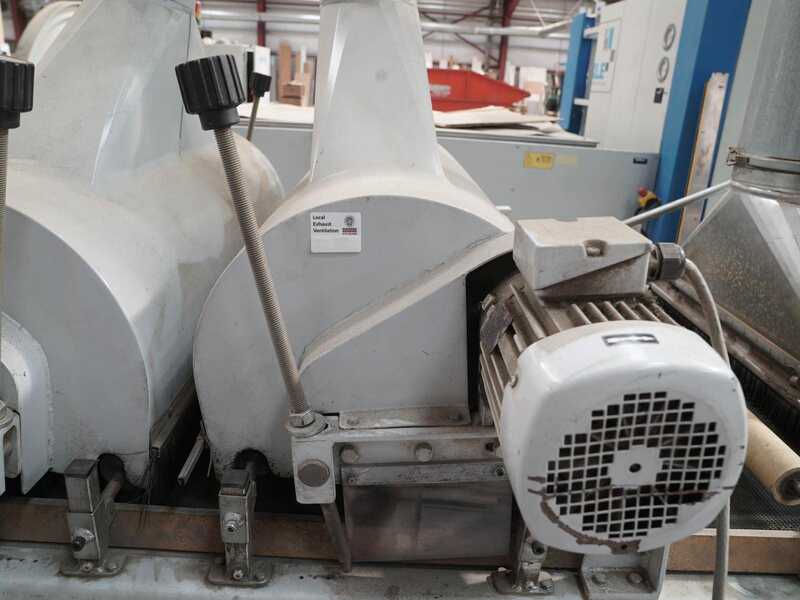 Leif & Lorentz / Universal Finishing Systems Brush Sanding and Spreading Machine / Universal Brushing Machine - second-hand B4 1000 (5)