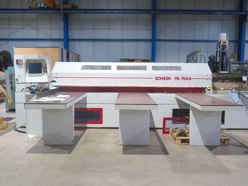 Scheer horizontal panel saw with lifting table - second-hand PA 7004 main picture