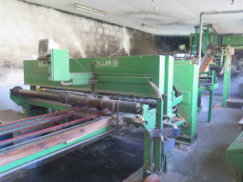 Ritter Fleck Roller / Keller Линия для обрезки шпона - б/у 9 PA 23 main picture