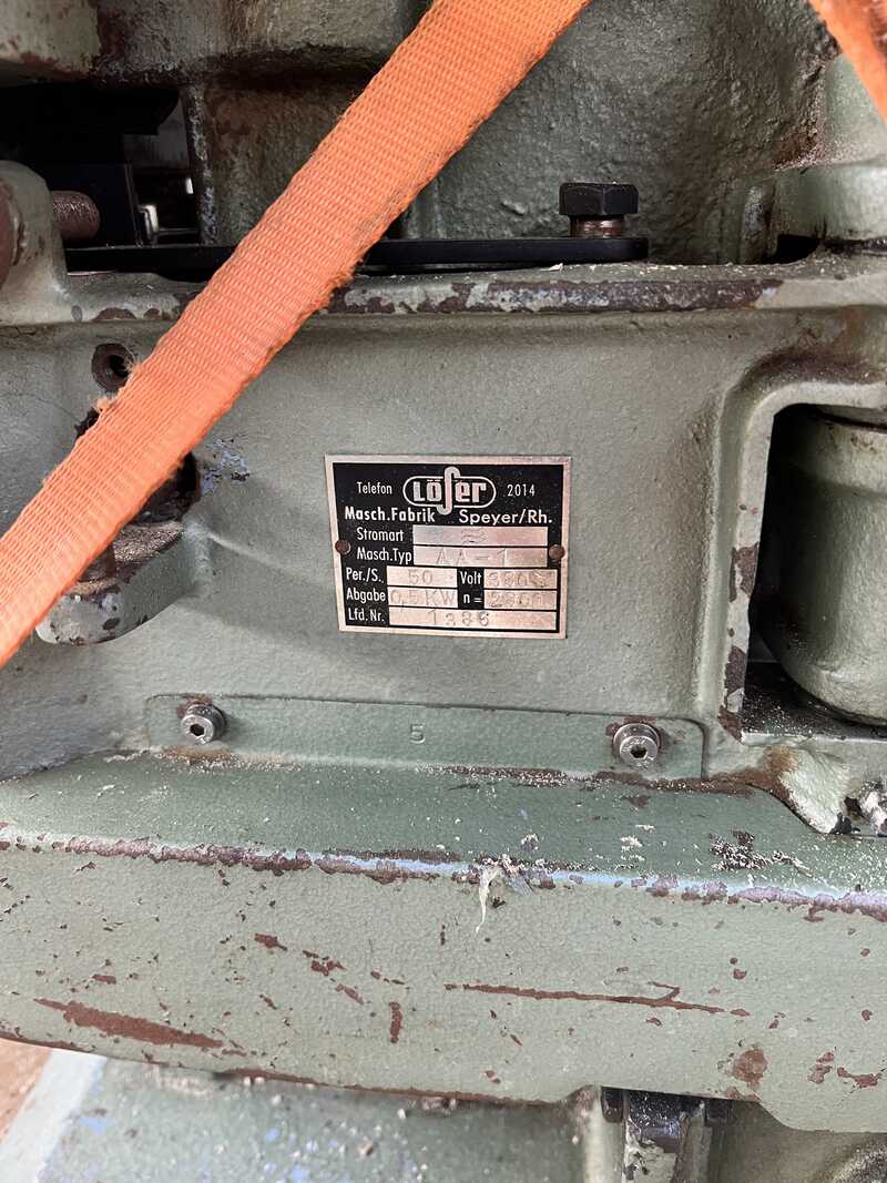 Löser Dowel cutting and chamfering machine - second-hand AA200 (6)