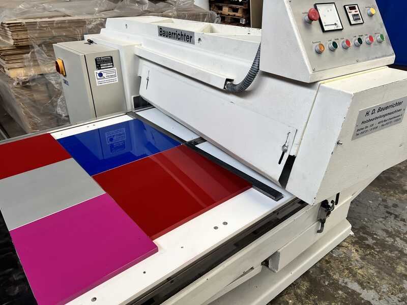 Bauerrichter High-gloss polishing machine / roller polishing machine - second-hand SL 1 (9)