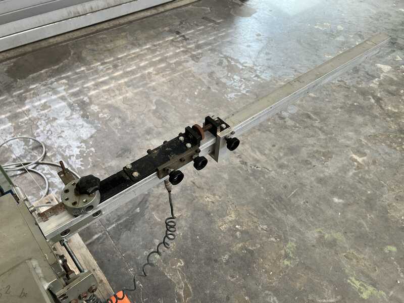 Stegherr Crosscut milling machine with digital fence - second-hand KSF (6)