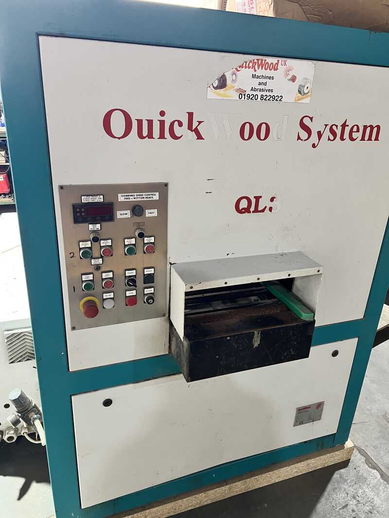 Quickwood Brush Sanding Machine / Moulding Sanding Machine bottom/top - second-hand QL 3 (1)
