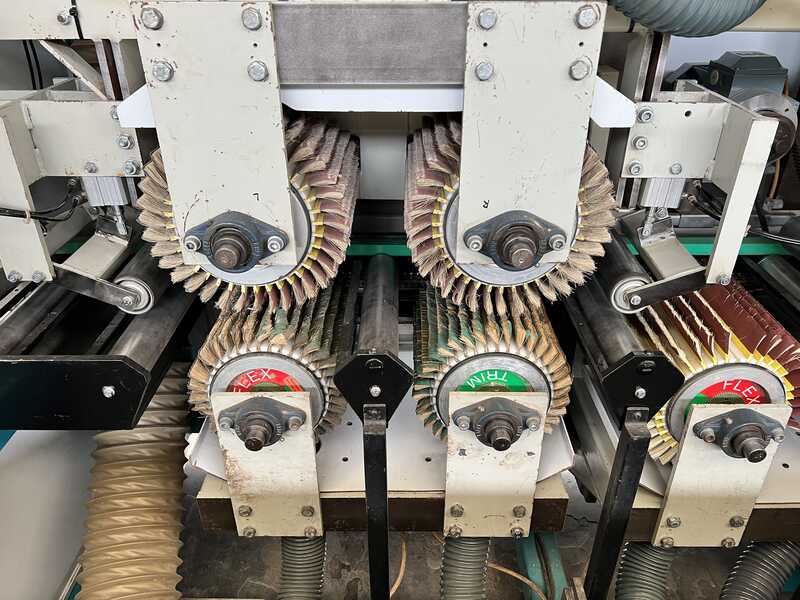 Quickwood Brush Sanding Machine / Moulding Sanding Machine bottom/top - second-hand QL 3 (8)