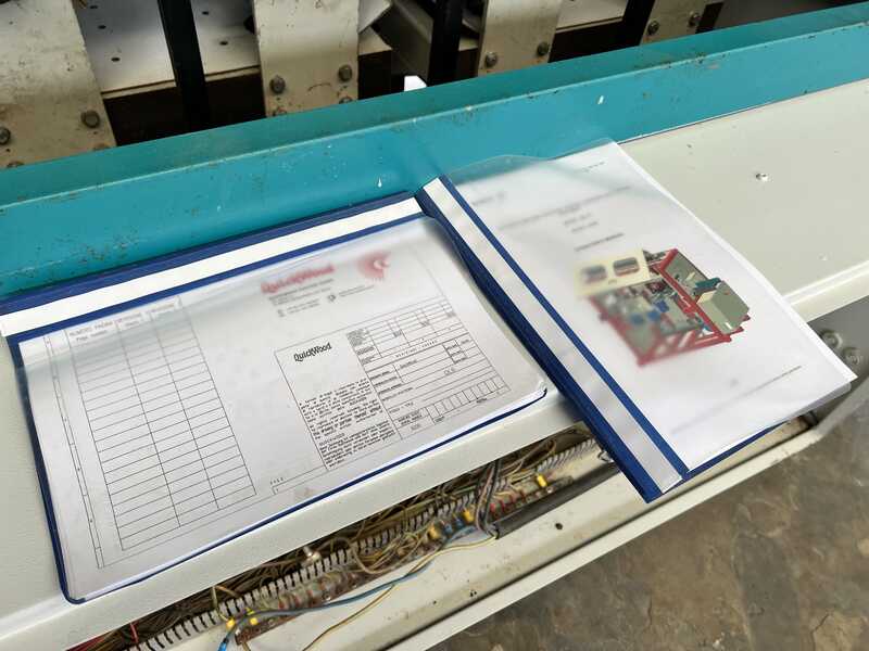 Quickwood Brush Sanding Machine / Moulding Sanding Machine bottom/top - second-hand QL 3 (16)