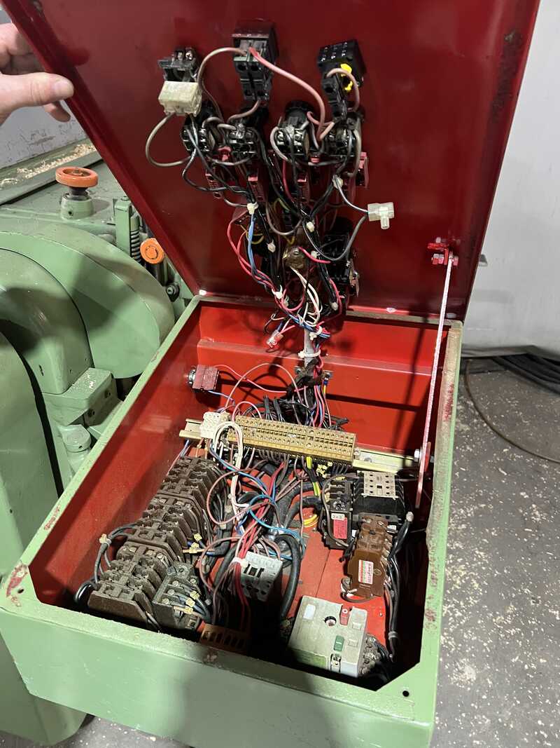 Kupfermühle Four-sided planing machine - second-hand VUIN (14)