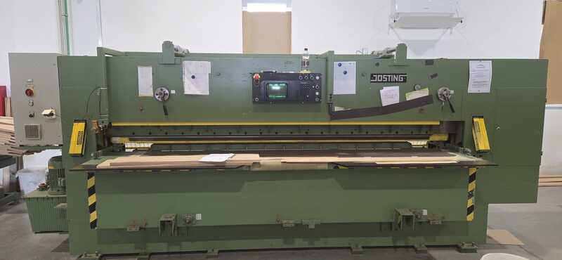 Josting Double-blade veneer guillotine - second-hand ZFS 2800 main picture