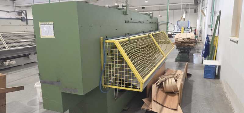Josting Double-blade veneer guillotine - second-hand ZFS 2800 (2)