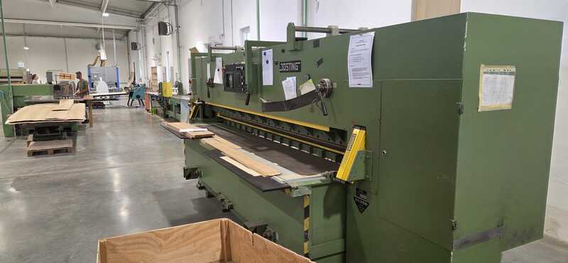 Josting Double-blade veneer guillotine - second-hand ZFS 2800 (3)