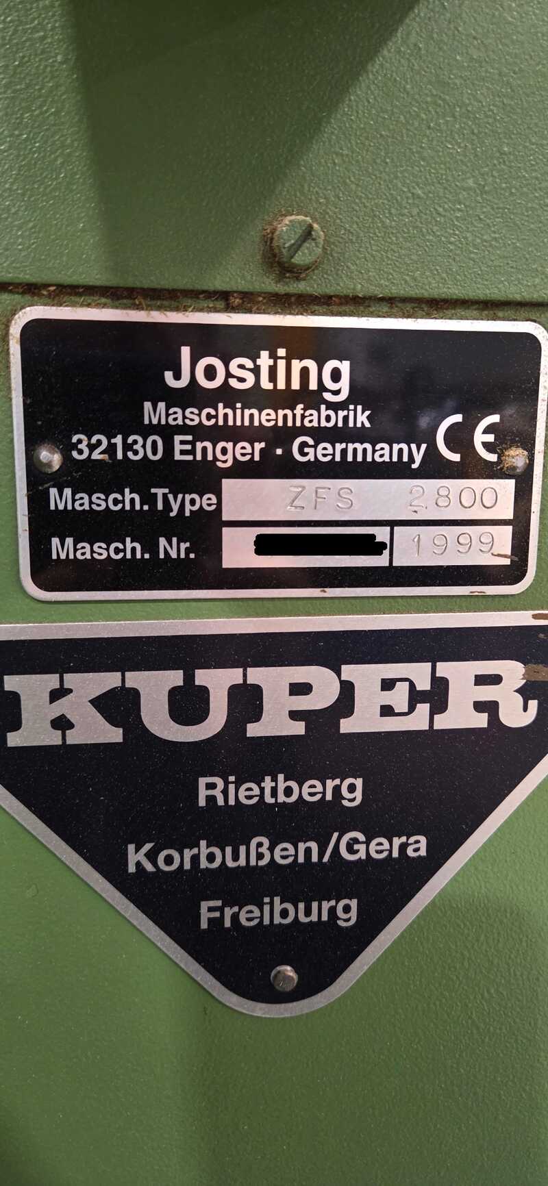 Josting Double-blade veneer guillotine - second-hand ZFS 2800 (4)
