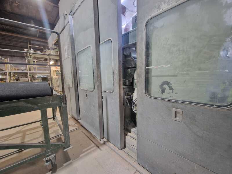 Steinemann Calibrating machine bottom/top for gypsum fiber boards - second-hand Nova 260 K (1)