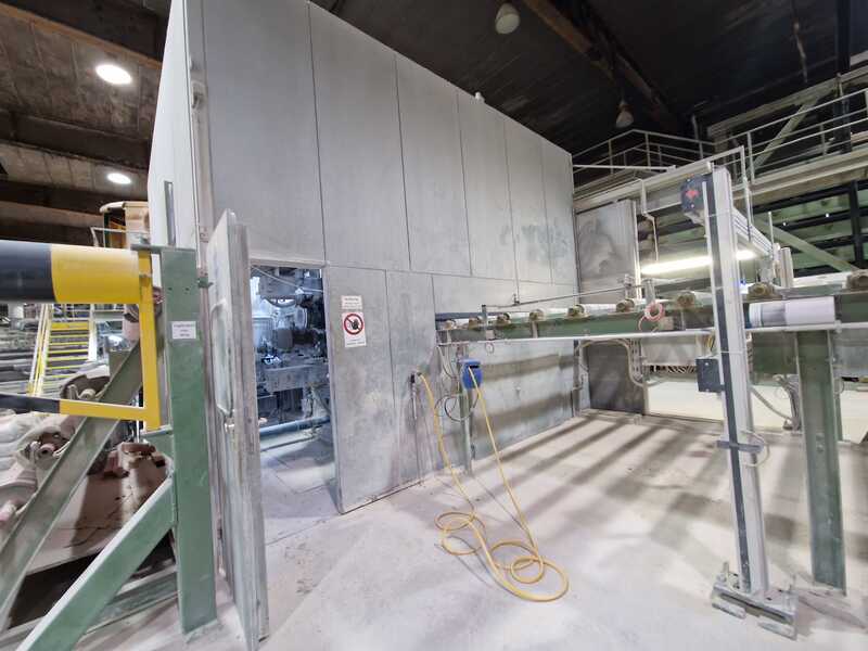 Steinemann Calibrating machine bottom/top for gypsum fiber boards - second-hand Nova 260 K (4)