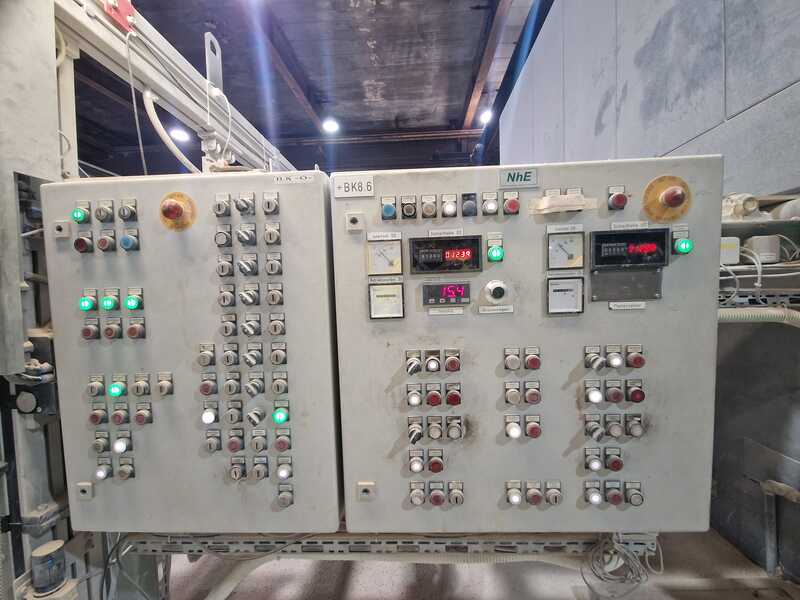 Steinemann Calibrating machine bottom/top for gypsum fiber boards - second-hand Nova 260 K (8)