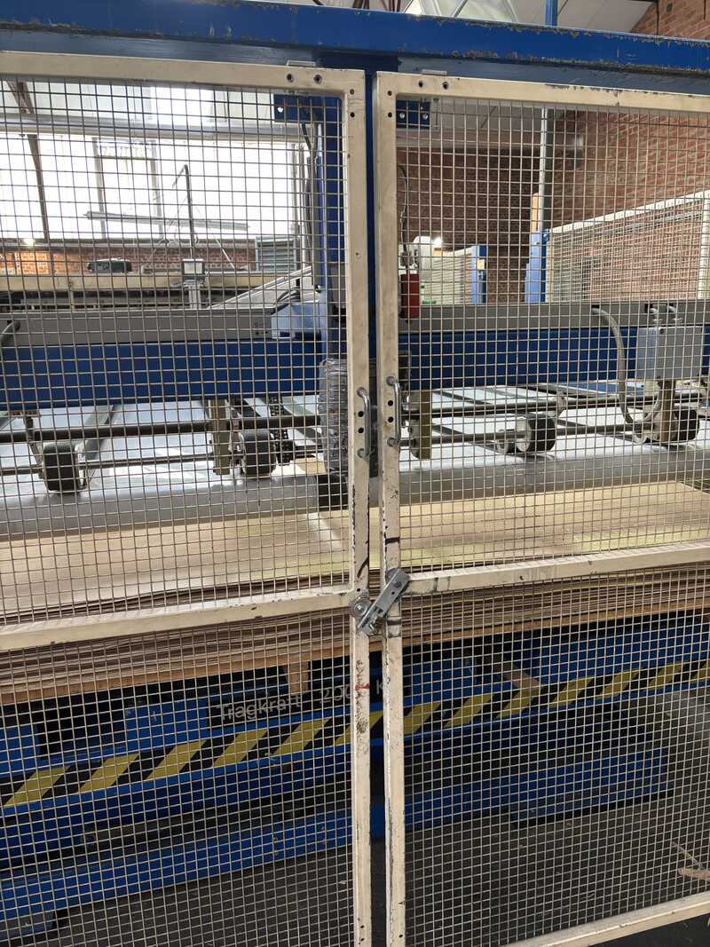Fisher + Rückle Cross Veneer Splicer / Veneer Splicer in cross feed - second-hand Delta FZX 28 Delta + RVP / BS (5)
