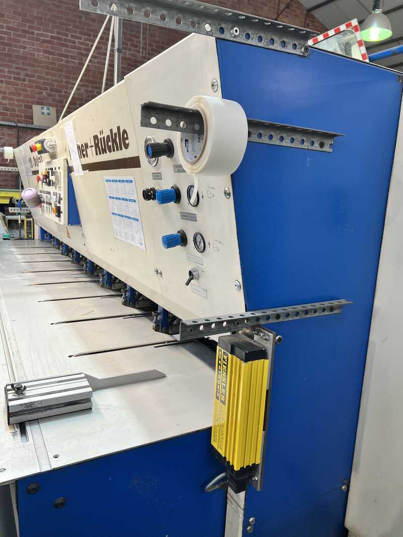 Fisher + Rückle Сплайсер поперечного шпона / Сплайсер поперечной подачи шпона - б/у Delta FZX 28 Delta + RVP / BS (1)