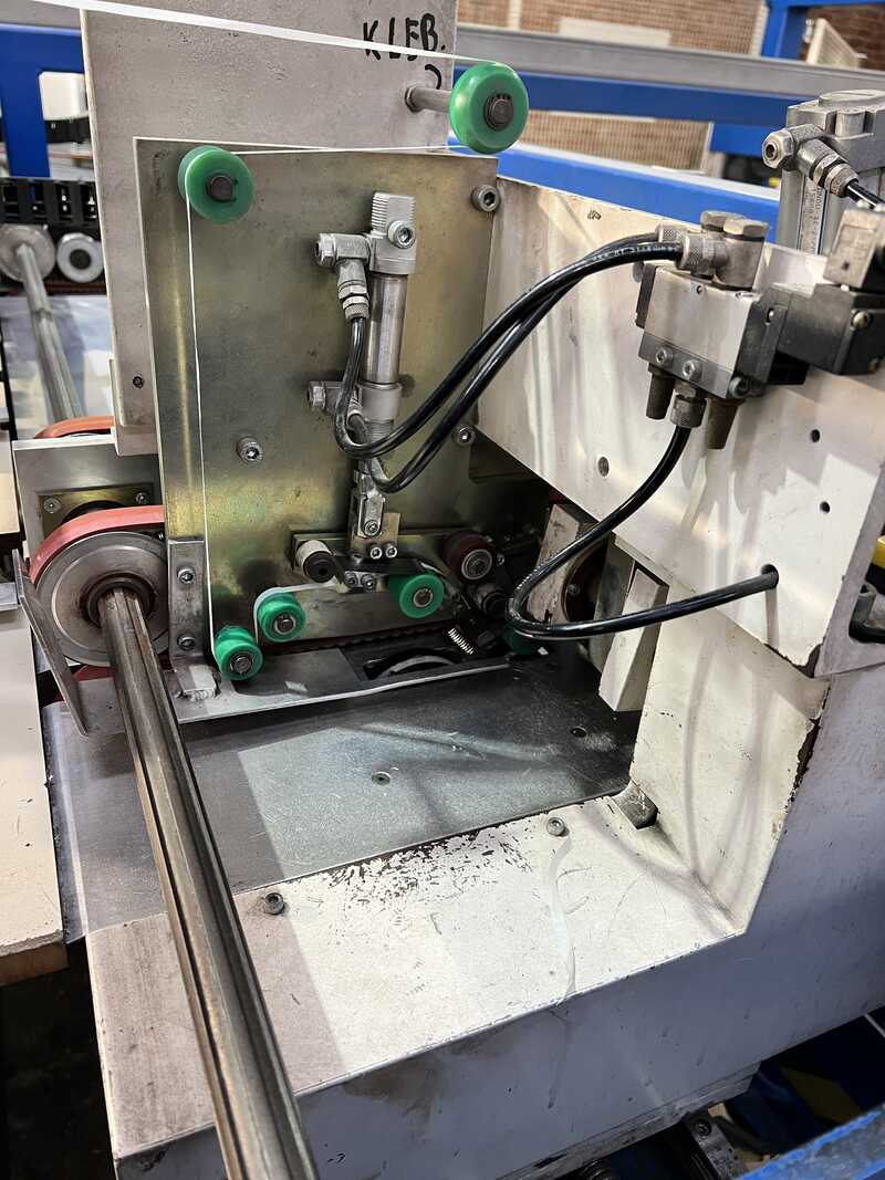 Fisher + Rückle Сплайсер поперечного шпона / Сплайсер поперечной подачи шпона - б/у Delta FZX 28 Delta + RVP / BS (4)