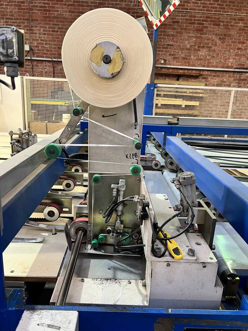 Fisher + Rückle Сплайсер поперечного шпона / Сплайсер поперечной подачи шпона - б/у Delta FZX 28 Delta + RVP / BS (5)