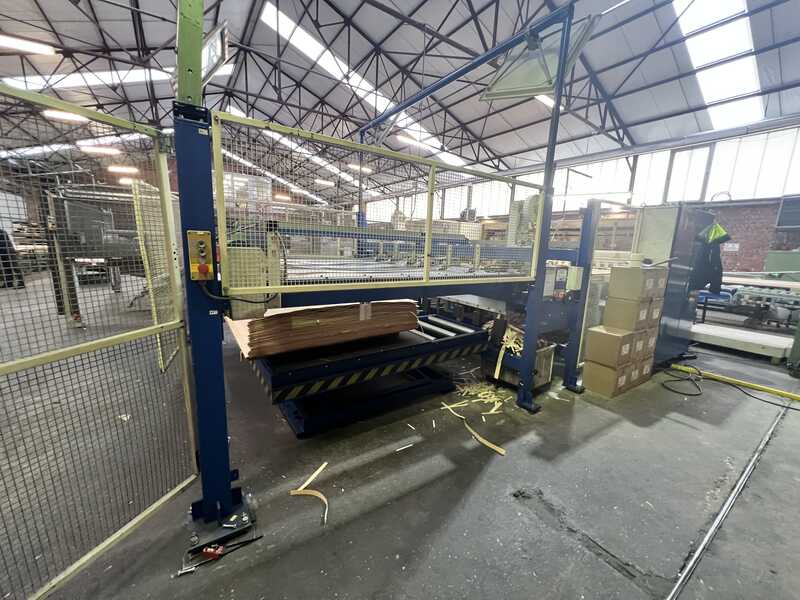 Fisher + Rückle Сплайсер поперечного шпона / Сплайсер поперечной подачи шпона - б/у Delta FZX 28 Delta + RVP / BS (8)