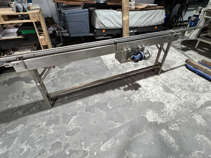unbekannt Conveyor belt stainless steel design - second-hand (6)