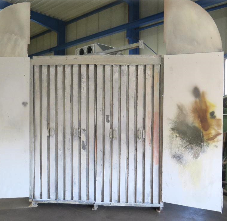 Spänex Paint mist extraction with supply air system - second-hand (1)