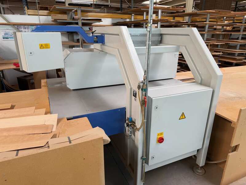Furniertechnik Longitudinal veneer splicing machine - second-hand LZ (7)