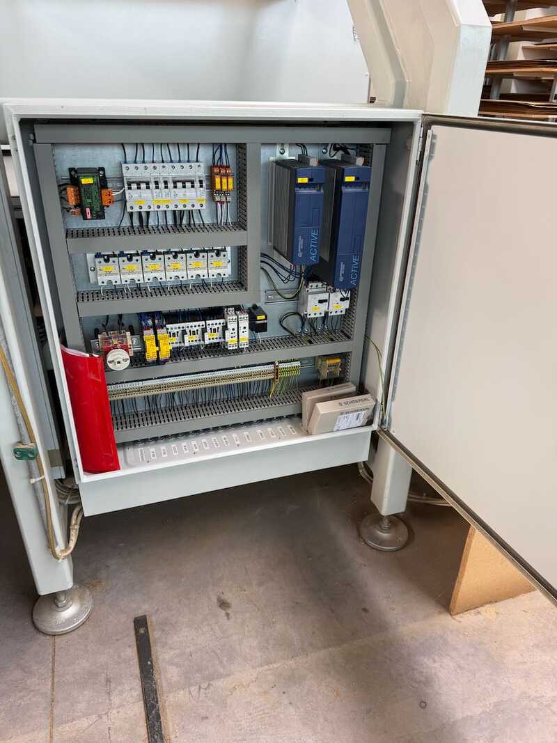 Furniertechnik Longitudinal veneer splicing machine - second-hand LZ (9)