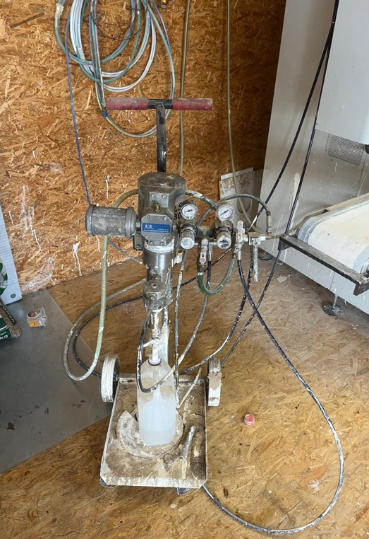 Uniwood Profile Strip Spraying Machine - second-hand SMP 420 (3)