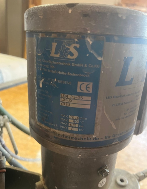 Uniwood Profile Strip Spraying Machine - second-hand SMP 420 (4)