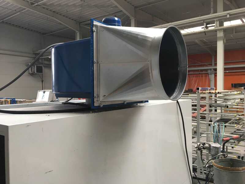 Uniwood Profile Strip Spraying Machine - second-hand SMP 420 (6)