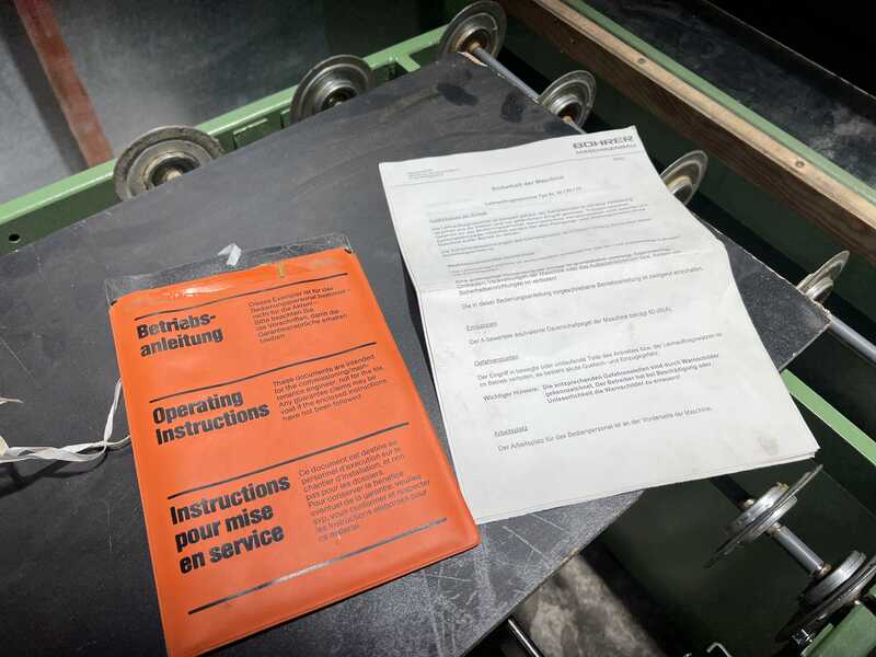 Bohrer Двусторонняя машина для нанесения клея / машина для нанесения клея - б/у SL 70 (12)