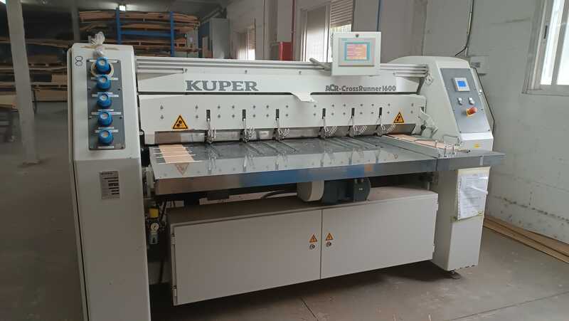 Kuper Veneer cross-lamination machine / Cross Veneer Splicer - used ACR Cross Runner 1600 main picture