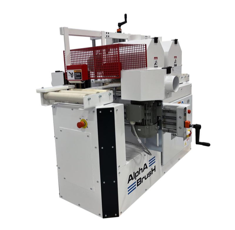 Alpha Brush Structuring and sanding machine / brushing machine, 4-sided - new machine LS TSB (1)