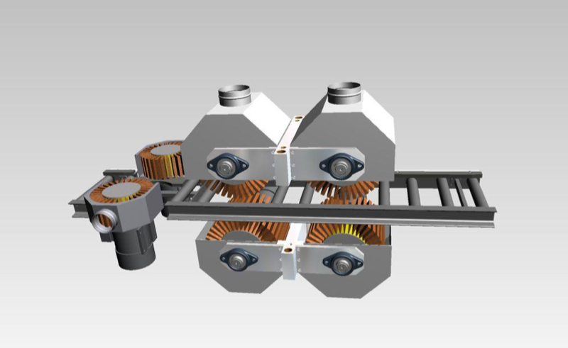 Alpha Brush Structuring and sanding machine / brushing machine, 4-sided - new machine LS TSB (2)