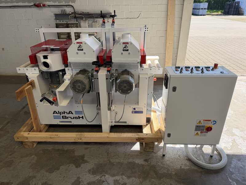 Alpha Brush Structuring and sanding machine / brushing machine, 4-sided - new machine LS TSB (4)