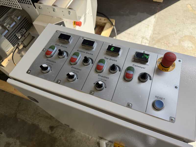 Alpha Brush Structuring and sanding machine / brushing machine, 4-sided - new machine LS TSB (5)