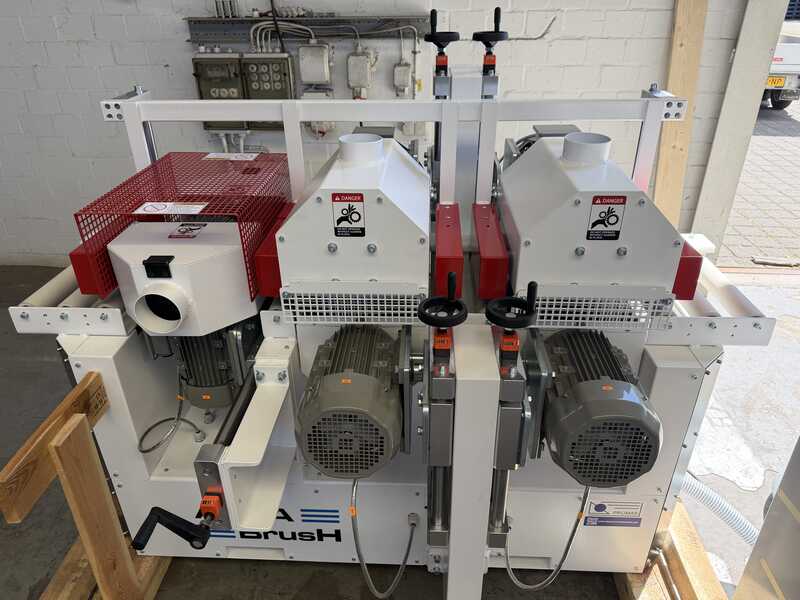 Alpha Brush Structuring and sanding machine / brushing machine, 4-sided - new machine LS TSB (12)