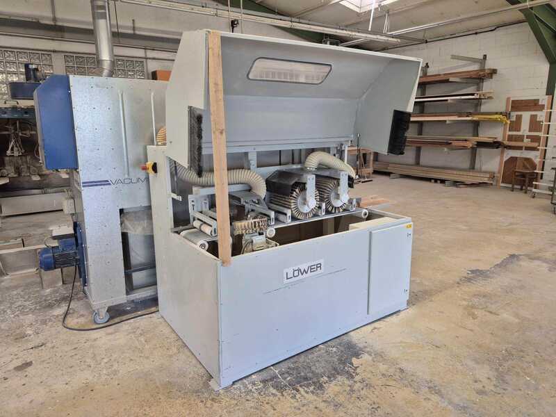 Löwer 3-sided profile strip sander / brush sander - used LZ 3 main picture