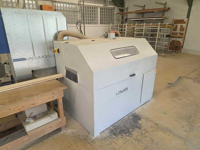Löwer 3-sided profile strip sander / brush sander - used LZ 3 (9)