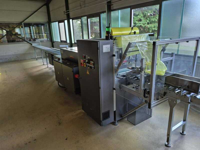 Kallfass Shrink film packaging line - used Pack JET 1000/450 SIM + Universal 450 N main picture