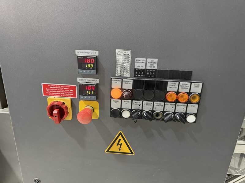 Kallfass Shrink film packaging line - used Pack JET 1000/450 SIM + Universal 450 N (20)