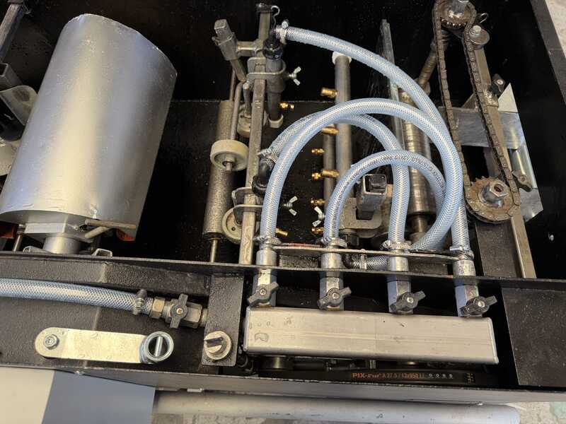 Ceetec Brush Painting Machine / automatic brush coating machine - used A 250 (4)