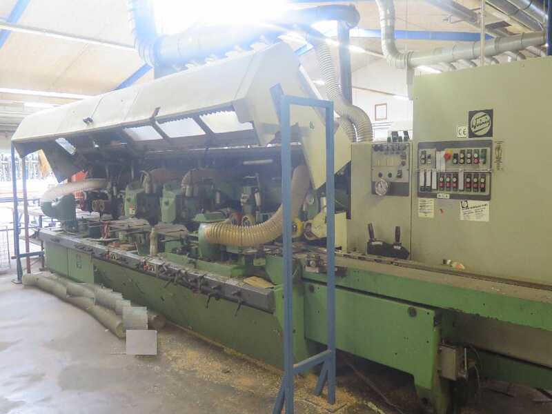 Weinig Чотиристоронній рубанок 10 шпинделів - б/у Unimat U 23 (1)