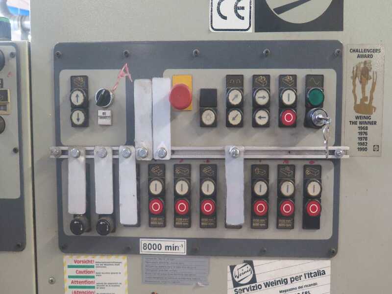 Weinig Чотиристоронній рубанок 10 шпинделів - б/у Unimat U 23 (2)